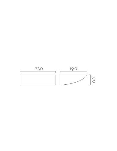 Aplique de pared modelo DIAMANT - 1xE27 en color Blanco para 1xE27 (no incluida)