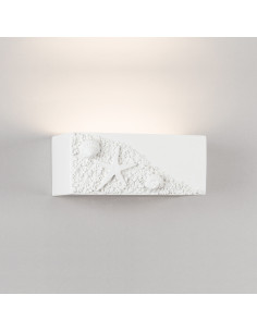 Aplique de pared modelo GREGAL - 1xE27 en color Blanco para 1xE27 (no incluida)