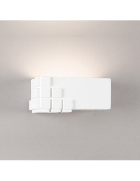 Aplique de pared modelo DINO - 1xR7s 118mm en color Blanco para 1xR7s 118mm (no incluida)