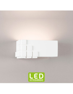 Aplique de pared modelo DINO LED Dimable en color Blanco