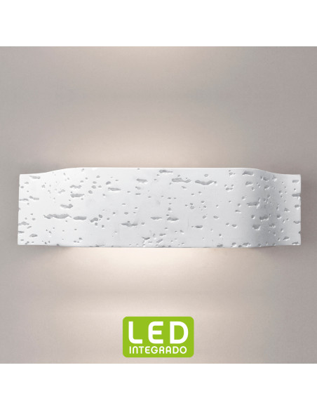 Aplique de pared modelo TRAVER DOS en color Blanco