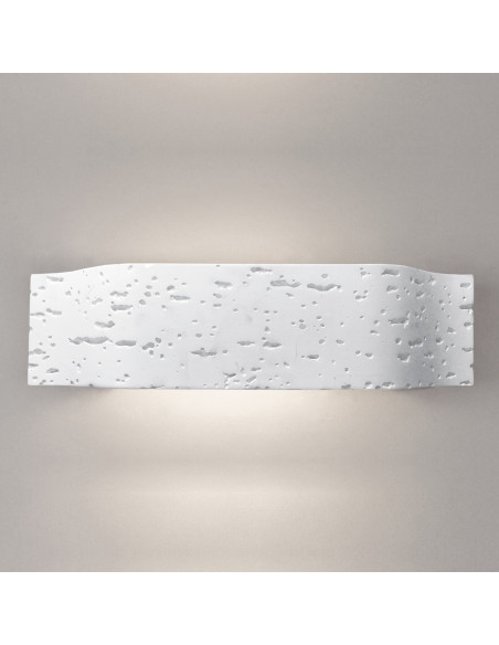 Aplique de pared modelo TRAVER DOS en color Blanco