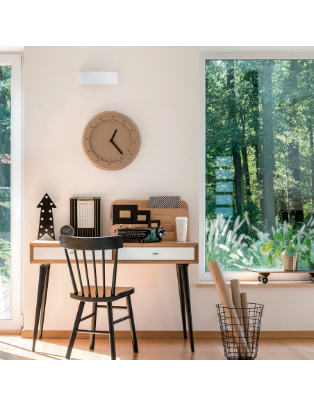 Aplique de pared modelo MAYA - 1xR7s 78mm en color Blanco para 1xR7s 78mm (no incluida)