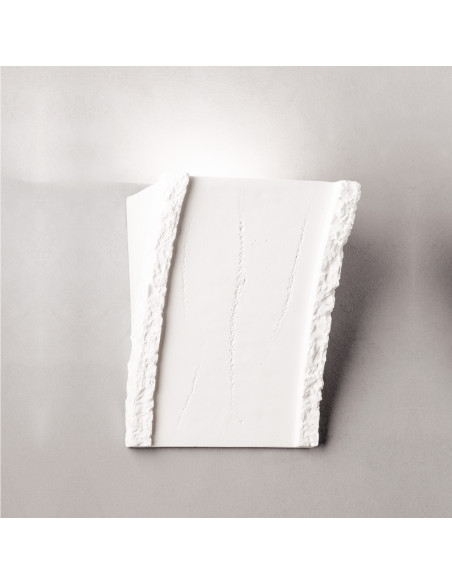Aplique de pared modelo ARES - 1xE27 en color Blanco para 1xE27 (no incluida)