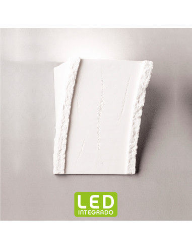 Aplique de pared modelo ARES LED en color Blanco