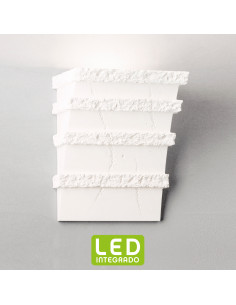 Aplique de pared modelo HERMES LED en color Blanco