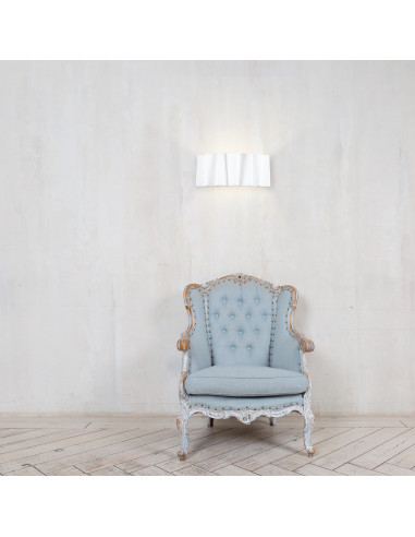 Aplique de pared modelo VERA - 1xE27 en color Blanco para 1xE27 (no incluida)
