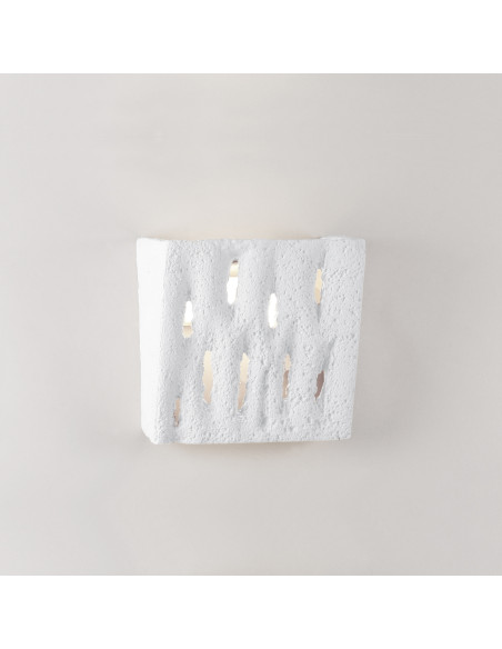 Aplique de pared modelo FERRO - 1xR7s 118mm en color Blanco para 1xR7s 118mm (no incluida)
