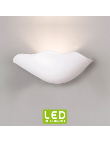 Aplique de pared modelo BRISA LED Dimable en color Blanco