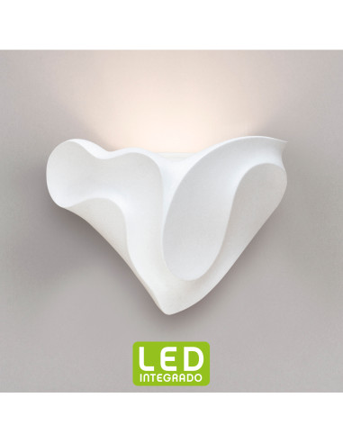 Aplique de pared modelo COR LED Dimable en color Blanco