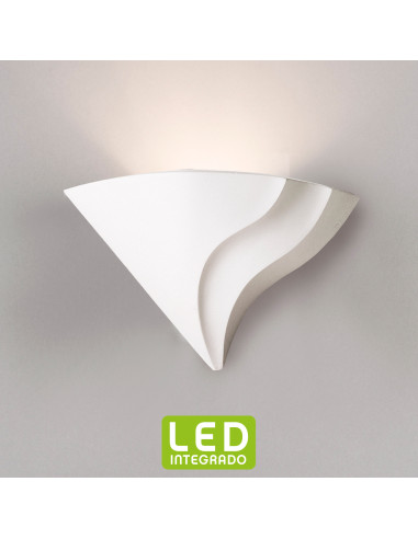 Aplique de pared modelo ARIANE LED en color Blanco