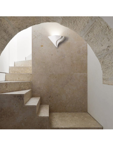 Aplique de pared modelo ARIANE LED en color Blanco