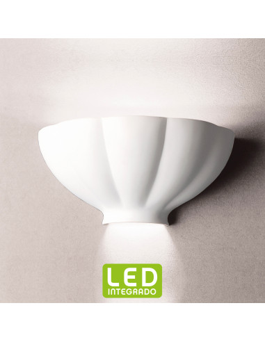 Aplique de pared modelo ATENEA LED Dimable en color Blanco