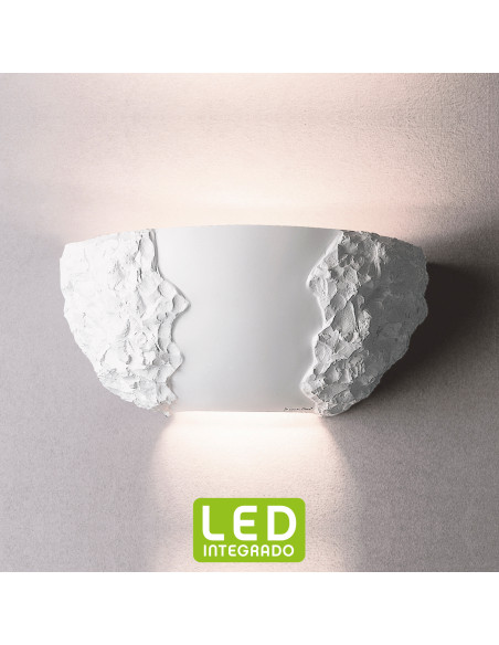 Aplique de pared modelo ITACA LED en color Blanco