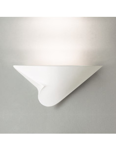 Aplique de pared modelo DIVA - 1xE27 en color Blanco para 1xE27 (no incluida)