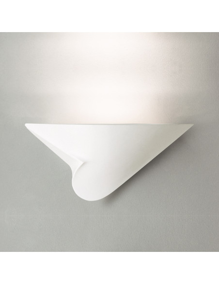 Aplique de pared modelo DIVA - 1xE27 en color Blanco para 1xE27 (no incluida)