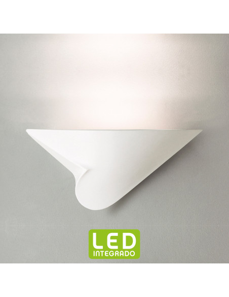 Aplique de pared modelo DIVA LED en color Blanco