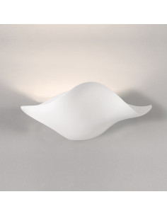 Aplique de pared modelo DUNA - 1xE27 en color Blanco para 1xE27 (no incluida)