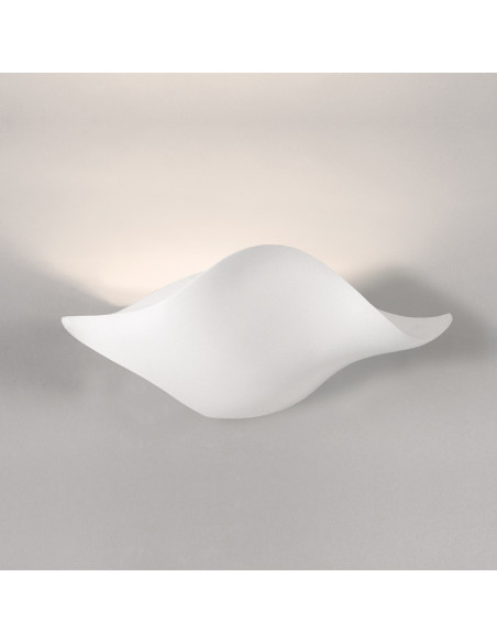 Aplique de pared modelo DUNA - 1xE27 en color Blanco para 1xE27 (no incluida)