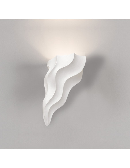 Aplique de pared modelo FLAMA - 1xE27 en color Blanco para 1xE27 (no incluida)