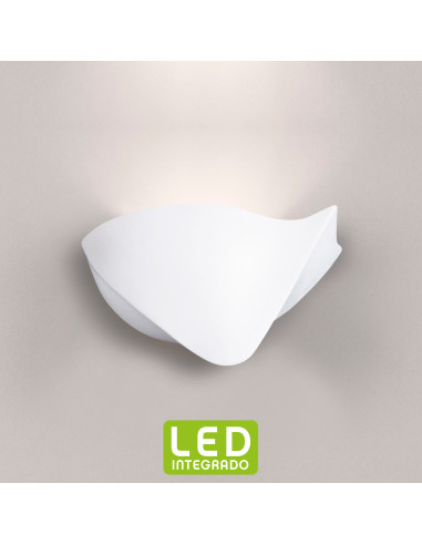 Aplique de pared modelo ODIN LED Dimable en color Blanco