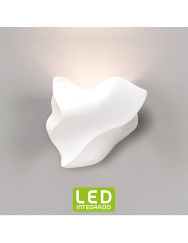 Aplique de pared modelo FENIX LED en color Blanco