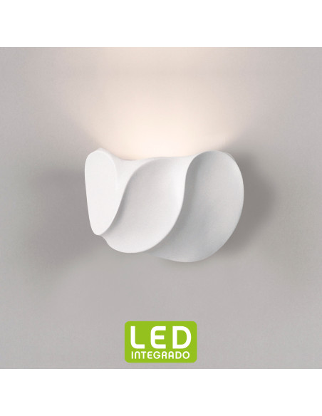 Aplique de pared modelo ZENIT LED en color Blanco