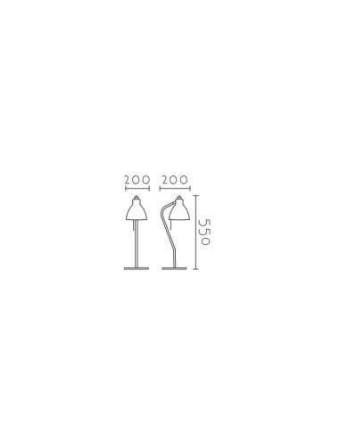 Lámpara de mesa modelo MT3116 para 1xE27 (no incluida)