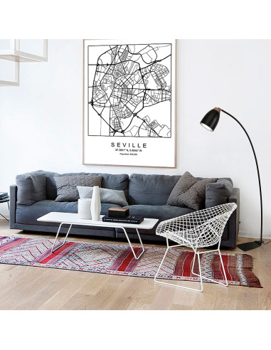 Lámpara de pie modelo ML2224 para 1xE27 (no incluida)