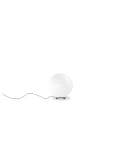 Lámpara de mesa modelo PLA TG200 OPAL en color Blanco Opal