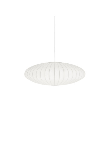 Lámpara colgante modelo P10905-75 OVAL en color Blanco para 1xE27 (no incluida)