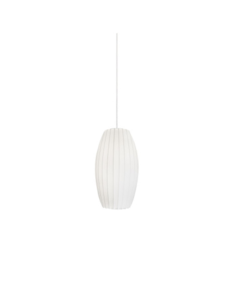 Lámpara colgante modelo P10907-30 ORUGA en color Blanco para 1xE27 (no incluida)