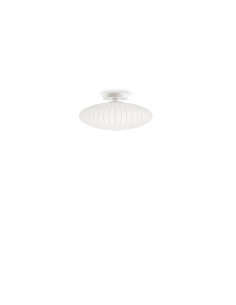Plafón de techo modelo C10905-35 OVAL en color Blanco para 1xE27 (no incluida)