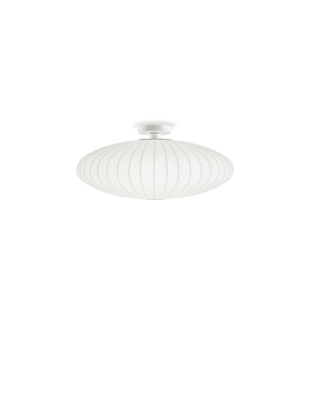 Plafón de techo modelo C10905-56 OVAL en color Blanco para 1xE27 (no incluida)