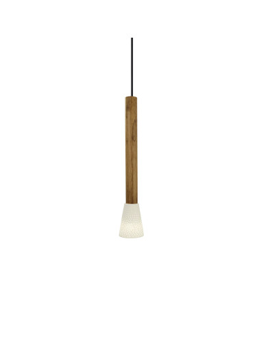 Lámpara colgante modelo MD2410-NAT en color Natural para 1xE14 (no incluida)