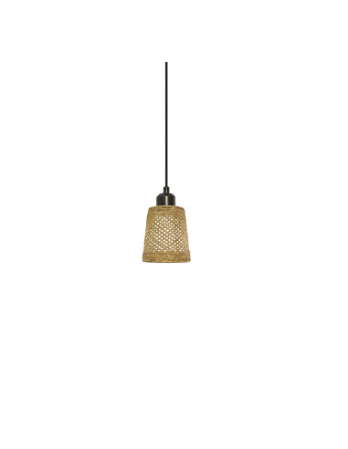 Lámpara colgante modelo ALOE-110 en color Natural para 1xE14 (no incluida)
