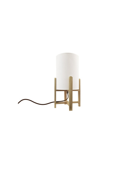 Lámpara de mesa modelo DRAGO en color Natural para 1xE27 (no incluida)