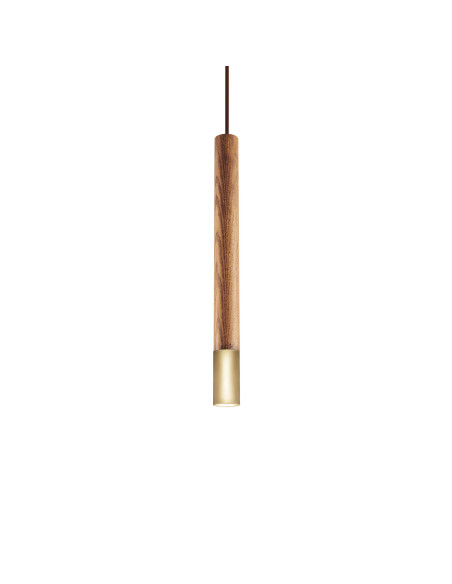 Lámpara colgante modelo MD2315-GD en color Dorado, Natural para 1XG9 (no incluida)