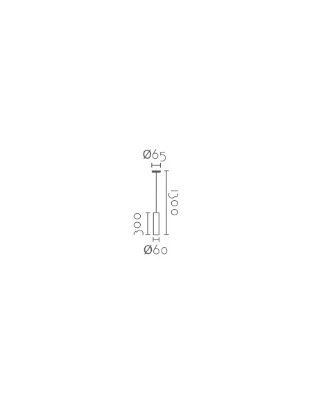 Lámpara colgante modelo MD8105-WH en color Blanco para 1xGU10 (no incluida)