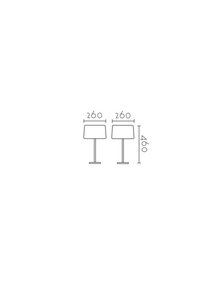 Lámpara de mesa modelo MT2120 para 1xE27 (no incluida)