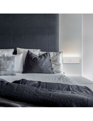 Aplique de pared modelo MB2510-IZQ en color Blanco