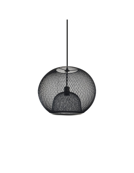 Lámpara colgante modelo MD3452-BK en color Negro para 1xE27 (no incluida)