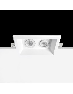 Empotrable modelo ADELAIDA en color Blanco para 2xGU10 (no incluida)