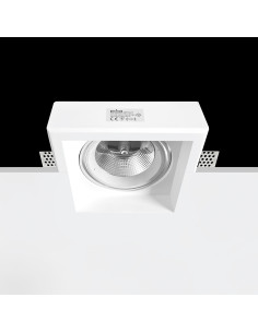 Empotrable modelo FIYI en color Blanco para 1xGU10 (no incluida)