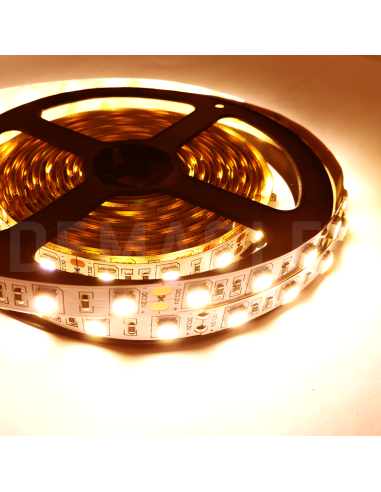 Tira LED SMD5050 12V 12W/m, 60 LEDs/m, 5m