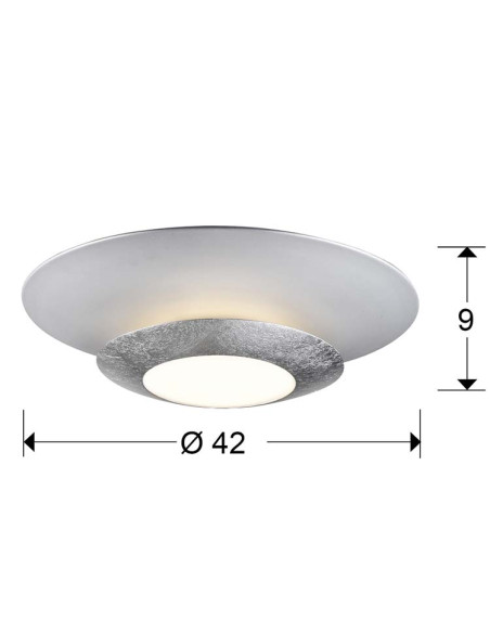 PLAFÓN LED HOLE Ø42