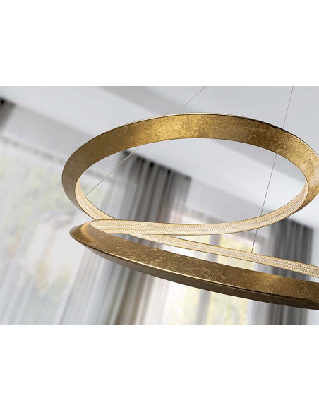 ETERNITY LÁMPARA PAN ORO Ø60