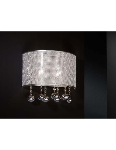 APLIQUE ANDROMEDA 2 LUCES