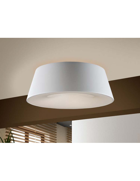 PLAFÓN 4 LUCES ZONE BLANCO