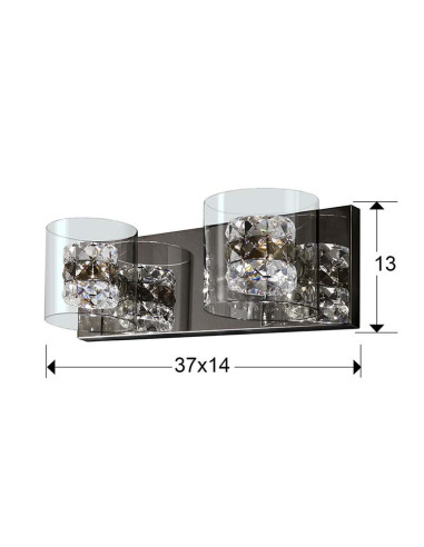 APLIQUE FLASH 2 LUCES